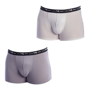 Pack-2 Boxers Cotton Streech D6596 för män