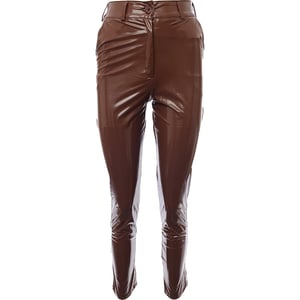 First Distraction The Label Vinyl Slim Trousers