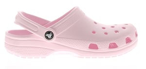 Crocs Junior Girls Clog Sandals Classic Slip On pink