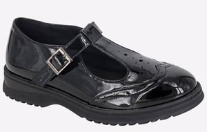Cipriata Dina Buckle T Bar Juniors School Shoes