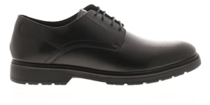 Rockstorm Mens Smart Shoes Saxon Leather Lace black