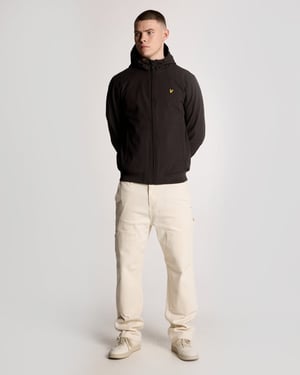 Lyle & Scott Mesh Back Softshell Jack - Grijs