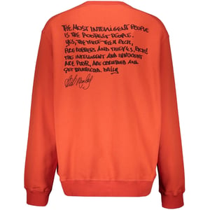 Dsquared2 Bob Marley Cool Fit Orange Sweatshirt