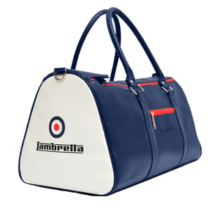 Lambretta Retro Sports Duffle Bag (Navy/White)
