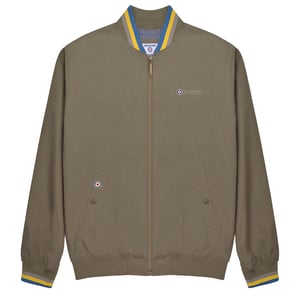 Lambretta Mens Monkey Triple Tipped Jacket (Khaki Green)