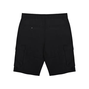 Lambretta Mens Utility SS25 Cargo Shorts (Black)