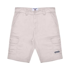 Lambretta Mens SS24 Cargo Shorts (Oatmeal)