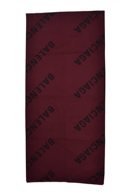 Balenciaga Scarf Burgundy
