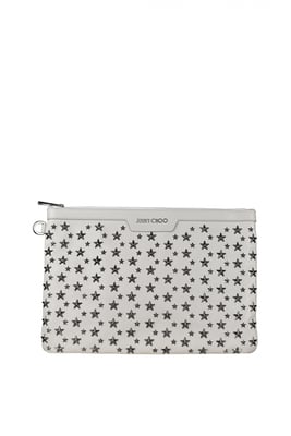 Jimmy Choo Derek Clutch Wit