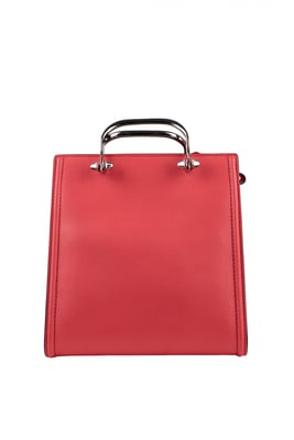 Alexander McQueen The Short Story handtas rood