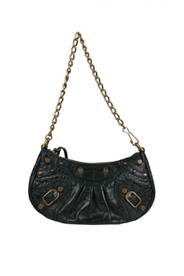 Balenciaga Cagole Tas Groen