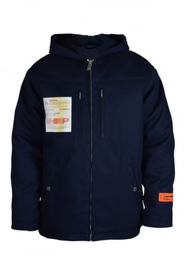 Heron Preston jas blauw