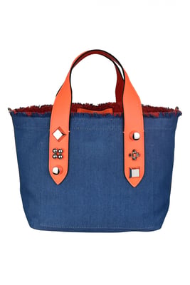 Christian Louboutin Frangibus kleine draagtas Blauw