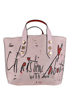 Christian Louboutin Frangibus kleine draagtas Roze