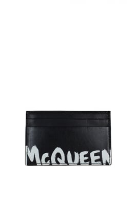 Alexander McQueen Kaarthouder Zwart