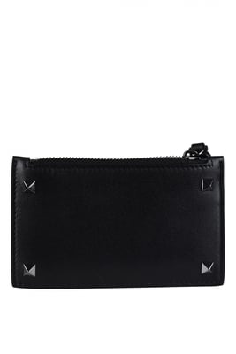 Valentino Garavani Rockstud kaarthouder Zwart