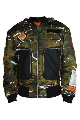 Heron Preston bomberjack kaki