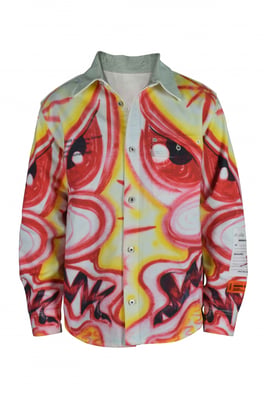 Heron Preston Veelkleurig spijkerjack Veelkleurig