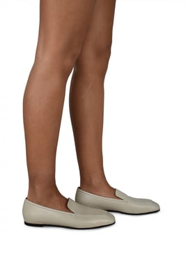 Anest Collective Slip-on Geitenleer Nude