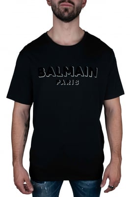 Balmain T-shirt Zwart