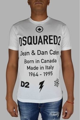 Dsquared2 T-shirt Wit