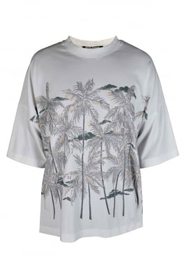 Palm Angels T-shirt Vit