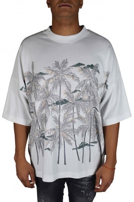 Palm Angels T-shirt Vit