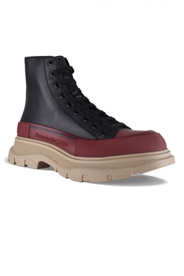 Alexander McQueen Sneakers Tread Slick Zwart