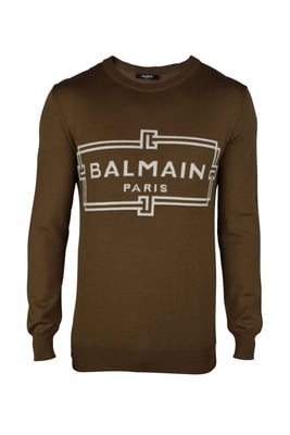 Balmain Trui Kaki