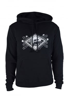 Saint Laurent Hoodie Sweat met logo Zwart