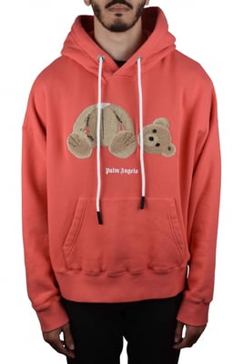 Palm Angels sweatshirt met capuchon roze