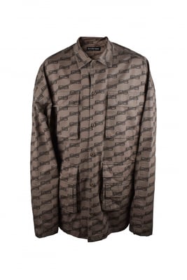 Balenciaga Cargoshirt Nude