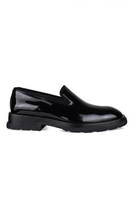 Alexander McQueen instaploafers met loopvlak zwart