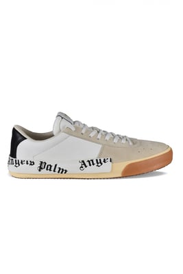 Palm Angels gevulkaniseerde sneakers wit