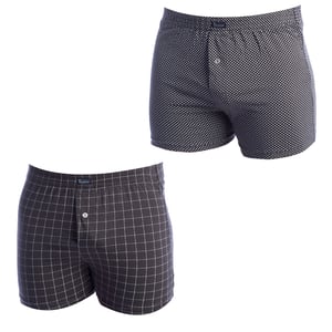 Pack-2 Essential Boxers för män med resår A0100