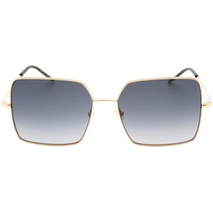 Hugo Boss donkergrijze SF-lens roségouden zonnebril