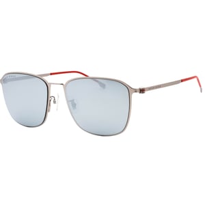 Hugo Boss Extra White ML Lens Mat Ruthenium Zilver Zonnebril