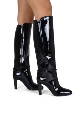 Saint Laurent Jane 90 laarzen Zwart