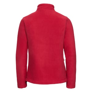 Russell Dames/Dames Full Zip Outdoor Fleecejack (Klassiek rood)