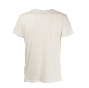 HEREN T-SHIRT MET KORTE MOUWEN EN EFFEN RONDE HALSTE KRAAG MET DRUKPRINT