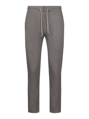 Luke 1977 Men's Genil Smart Herringbone Joggers in Grey