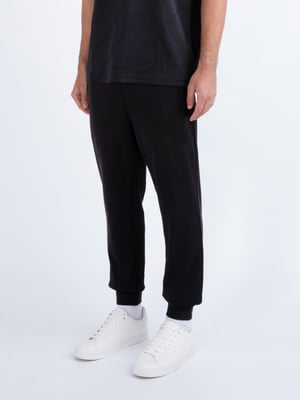 Luke 1977 Men's Dawson Jacquard Joggers in Black