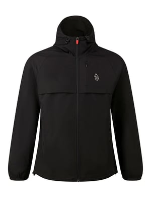 Luke 1977 Men's Brecon Performance Zip Through Jacket in Black