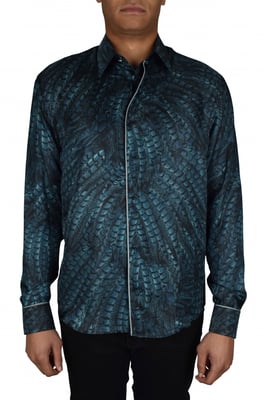 Roberto Cavalli Skjorta Grön