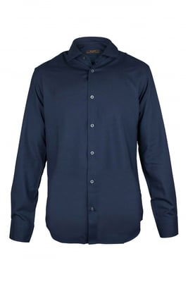 Moorer Overhemd Blauw