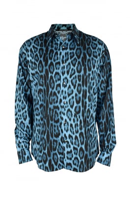 Roberto Cavalli Skjorta Blå