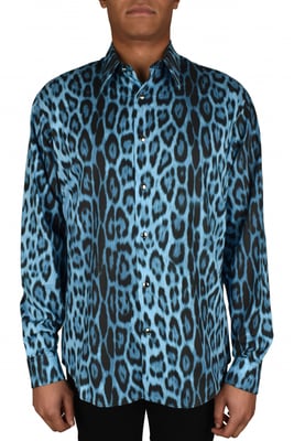 Roberto Cavalli Skjorta Blå