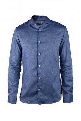 Moorer Overhemd Blauw