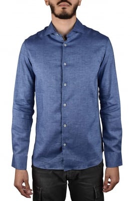 Moorer Overhemd Blauw