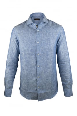 Moorer Overhemd Blauw